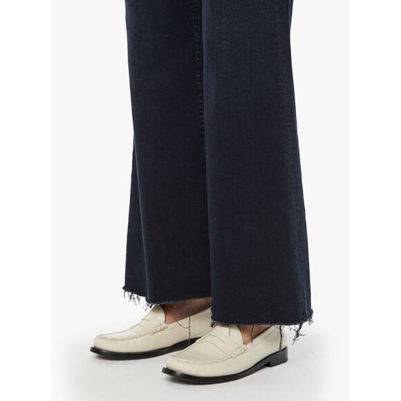 NWT! MOTHER Women's The Roller Fray Jeans Night In Venice SIZE-27 - Picture 5 of 11